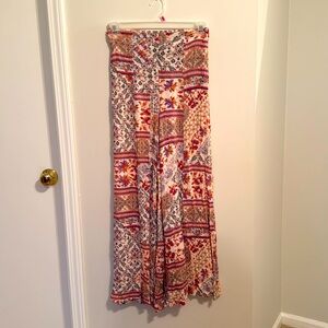 Free People flare pattern pants